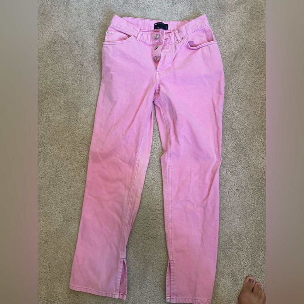ASOS Pink 90’s Straight Jean